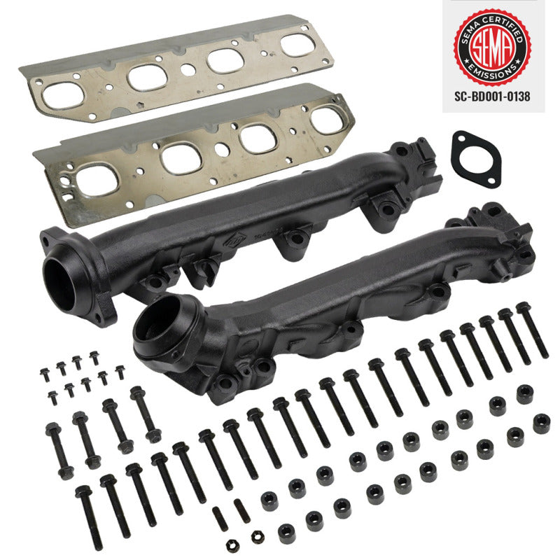 Load image into Gallery viewer, BD Diesel 14-24 RAM 2500-5500 6.4L Hemi Exhaust Manifold Kit
