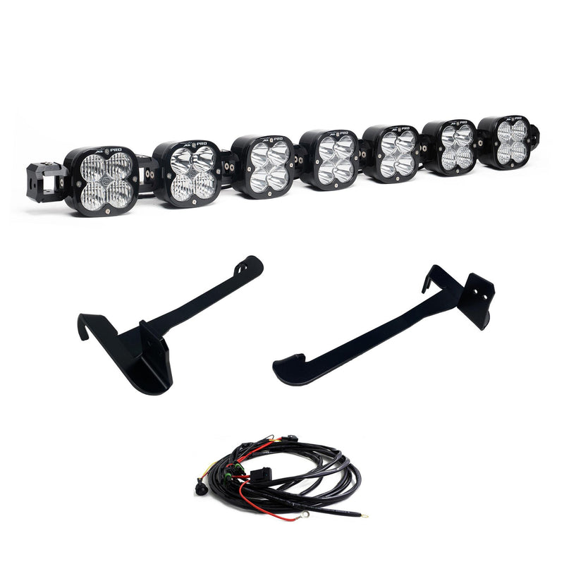 Load image into Gallery viewer, Baja Designs | 2019-2024 Dodge Ram 2500-5500 Multi-Pattern 7 XL Pro Linkable Clear LED Light Bar Kit
