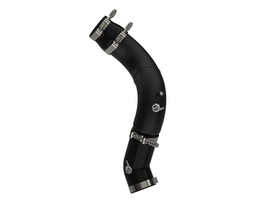 aFe BladeRunner 3-1/2in Aluminum Cold Charge Pipe Black RAM Diesel Trucks 25-26 L6-6.7L (td)