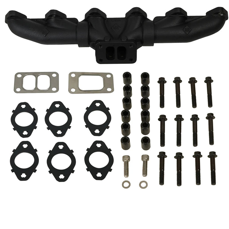 Load image into Gallery viewer, BD Diesel | 1998.5-2002 Dodge Ram 5.9L Cummins Stock T3 Exhaust Manifold Kit
