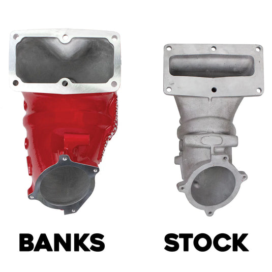 Banks Power | 2013-2018 Dodge Ram 6.7L Cummins Cab & Chassis Monster-Ram Intake System With Fuel Line - Red With Heater System