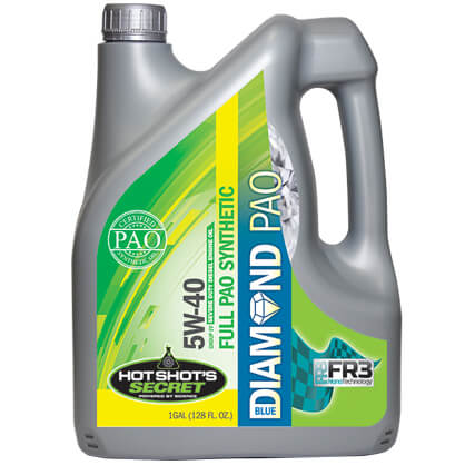 Hot Shot's Secret | Blue Diamond PAO Full Synthetic 5W-40 Engine Oil - 1 Gallon