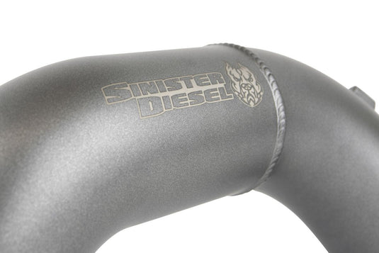 Sinister Diesel | 1994-1998 Dodge Ram 5.9L 12V Cummins Intake Elbow - Gray