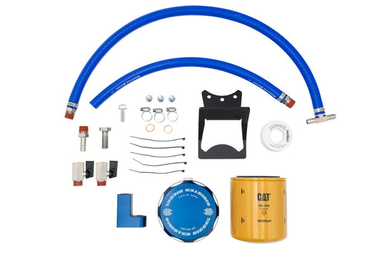 Sinister Diesel | 2023 Ford 6.7L Power Stroke Coolant Filtration System With CAT Filter