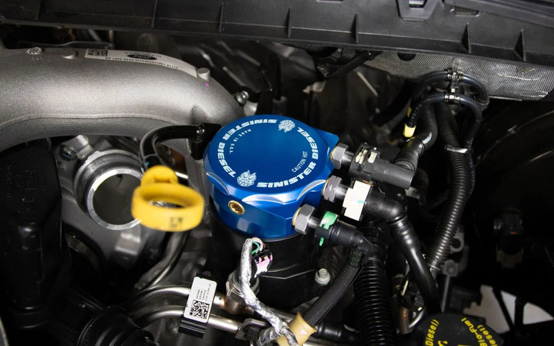 Load image into Gallery viewer, Sinister Diesel | 2011-2025 Ford Super Duty 6.7L Power Stroke Fuel Filter Conversion Kit

