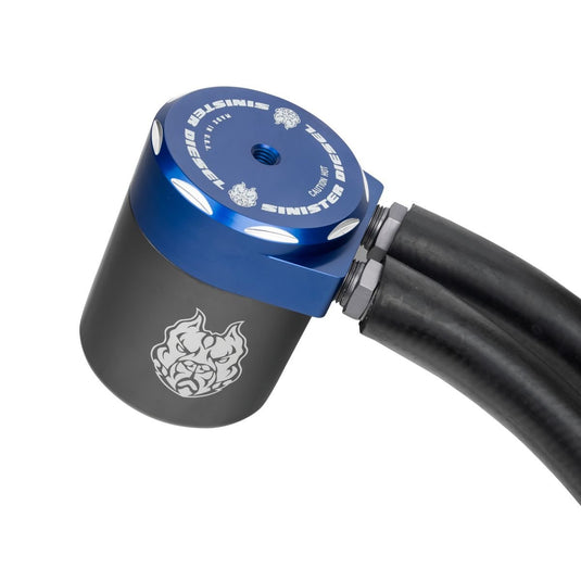 Sinister Diesel | 2003-2007 Ford F250 / F350 6.0L Power Stroke Oil Catch Can