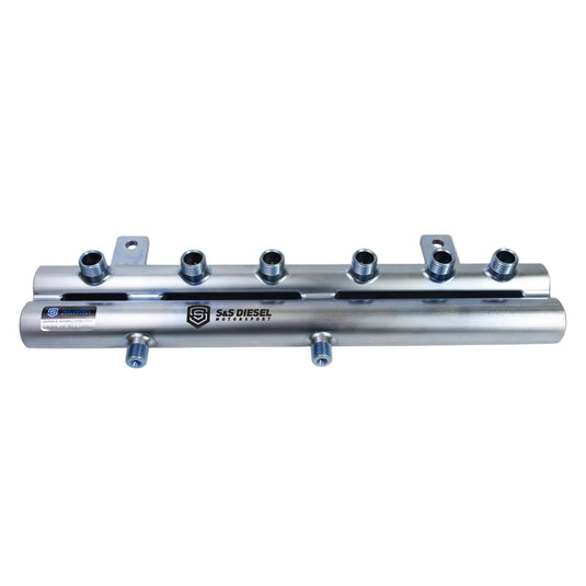 S&S Diesel | 2007.5-2018 Dodge Ram 6.7L Cummins Double-Barrel Fuel Rail - Competition Use