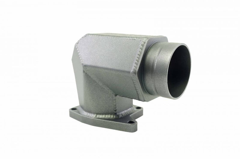 Load image into Gallery viewer, Sinister Diesel | 2003-2007 Ford 6.0L Power Stroke (Hexagon) Intake Elbow - Gray
