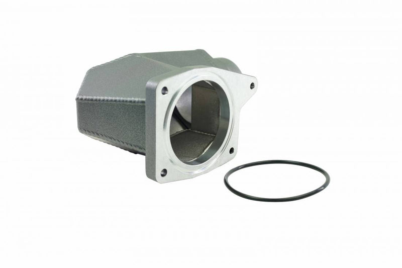 Load image into Gallery viewer, Sinister Diesel | 2003-2007 Ford 6.0L Power Stroke (Hexagon) Intake Elbow - Gray
