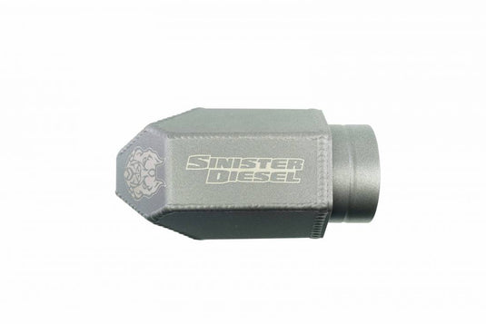 Sinister Diesel | 2003-2007 Ford 6.0L Power Stroke (Hexagon) Intake Elbow - Gray