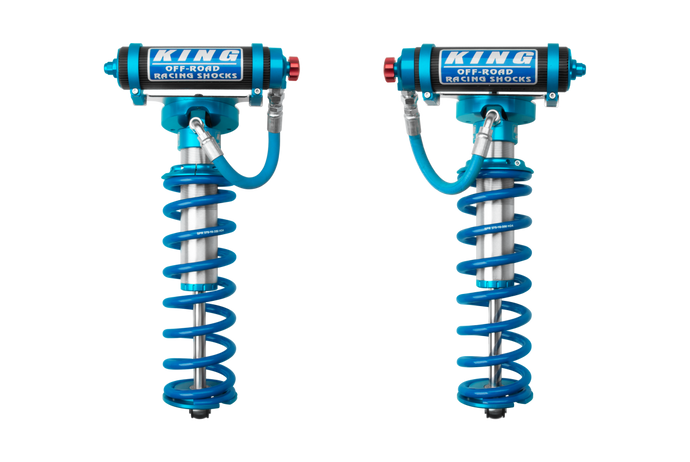 King Shocks | 2005+ Ford Super Duty 4WD Front Coilover Conversion Kit With Adjuster (For 4-6 Inch Lift Kits)