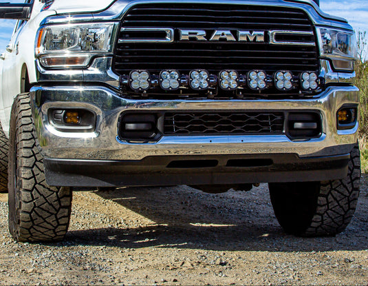 Baja Designs | 2019-2024 Dodge Ram 2500-5500 Multi-Pattern 7 XL Pro Linkable Clear LED Light Bar Kit