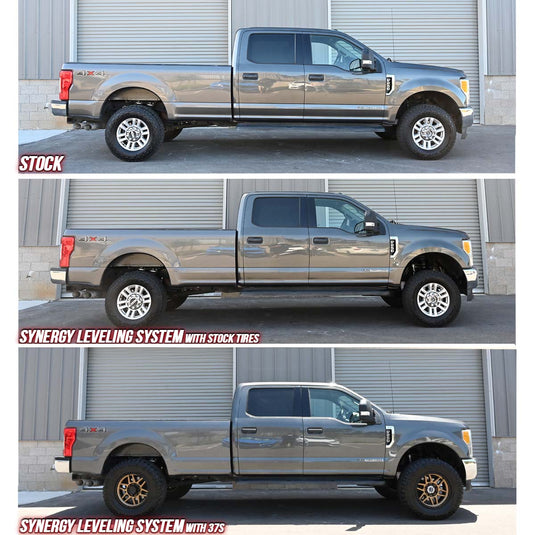 Synergy | 2005-2024 Ford F250 / F250 Super Duty Diesel 4WD 2.5 Inch Leveling System