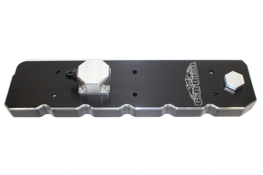G&R Diesel | 2003-2005 Dodge Ram 5.9L Cummins Valve Cover Billet Aluminum Anodized Black