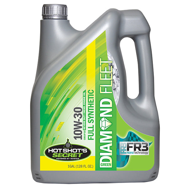 Hot Shot's Secret | Green Diamond Fleet 15W-40 CK4 Semi-Synthetic Blend Motor Oil - 1 Gallon