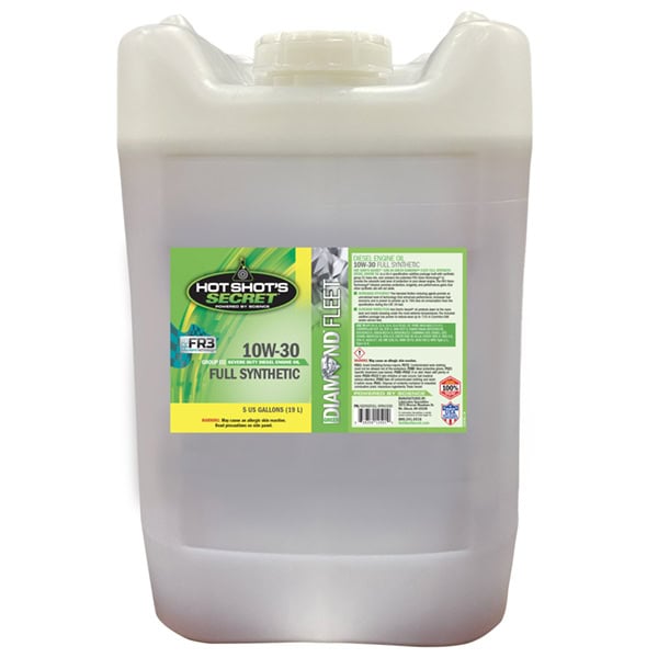 Hot Shot's Secret | Green Diamond Fleet 5W-40 CK4 Full Synthetic Motor Oil - 5 Gallon