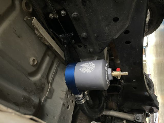 Sinister Diesel | 2011-2016 Ford 6.7L Power Stroke Billet Catch Can