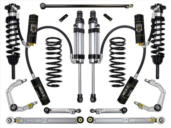 ICON | 2010-2014 Toyota FJ Cruiser / 2010+ 4Runner Stage 8 Suspension System With Billet UCA | 0-3.5 Inch