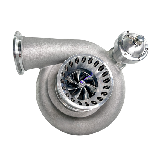 KC Turbos | New Gen 3 KC300x Stage 1 Turbo - 7.3L Power Stroke (Late 99-03) / Polished Cover