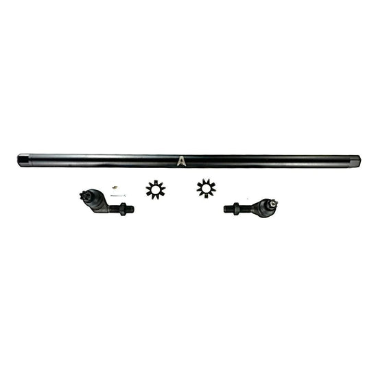 Apex Chassis | 2007-2018 Jeep Wrangler JK 1 Ton Drag Link Kit - No Flip - Black Aluminum KIT152