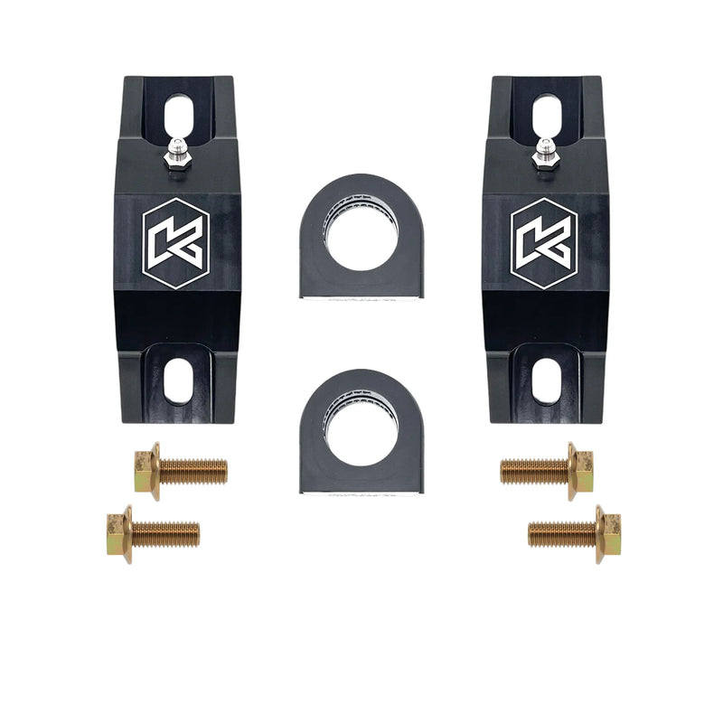Load image into Gallery viewer, Kryptonite | 2011-2019 GM 2500HD / 3500HD Billet Sway Bar Bracket Kit
