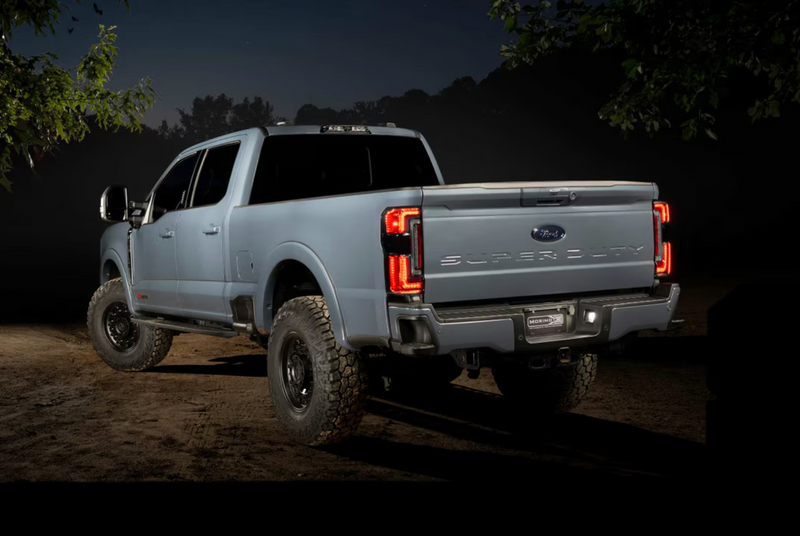 Load image into Gallery viewer, Morimoto | 2023-2026 Ford Super Duty XB Smoked LED Tail Lights
