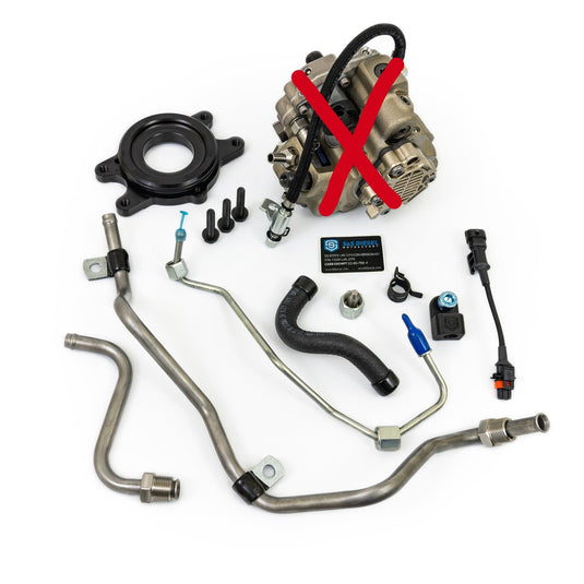 S&S Diesel | 2011-2016 GM LML 6.6 Duramax CP3 Tuning Required Conversion Kit - Without Pump