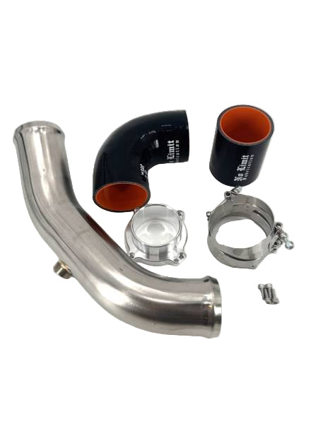 No Limit Fabrication | 2011-2016 Ford 6.7L Power Stroke Cold Side Intercooler Pipe Kit - Raw