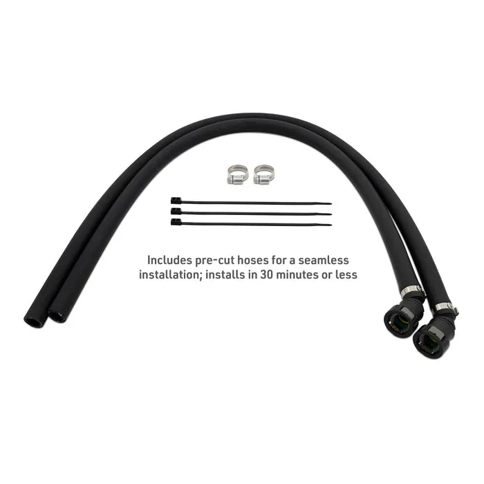 Load image into Gallery viewer, Mishimoto | 2025-2026 Dodge Ram 1500 3.0L Hurricane Baffled Oil Catch Can Kit - Black
