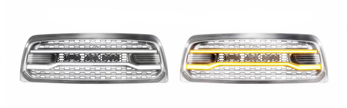 Morimoto | 2010-2018 Dodge Ram 2500 / 3500 LED DRL Grille (Chrome)