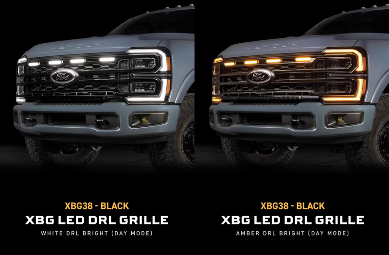 Load image into Gallery viewer, Morimoto | 2023-2026 Ford Super Duty XBG LED DRL Grille - Black
