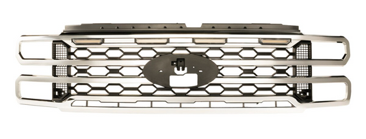 Morimoto | 2023-2026 Ford Super Duty XBG LED DRL Grille - Chrome