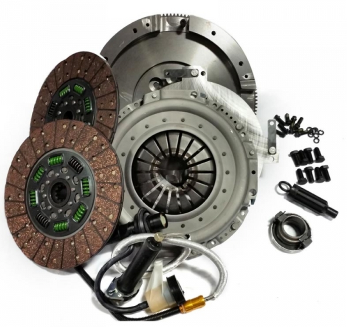 Valair | 2005.5-2018 Dodge Ram G56 Organic Quiet Dual Disc Clutch Kit - 550HP