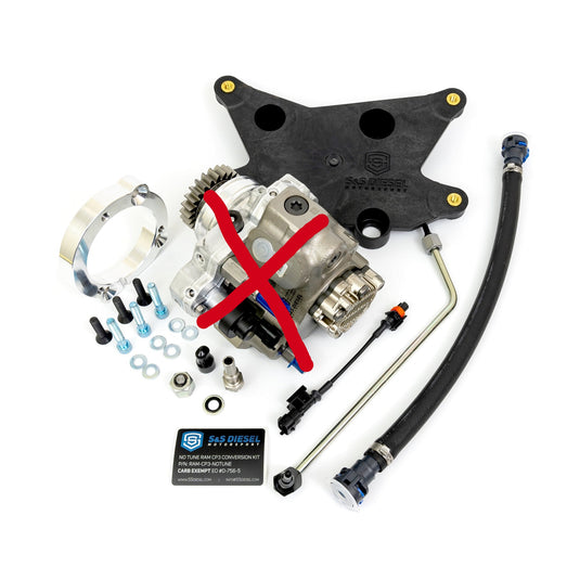 S&S Diesel | 2019-2020 Dodge Ram 6.7L Cummins CP4 To CP3 Conversion Kit - Install Kit Only