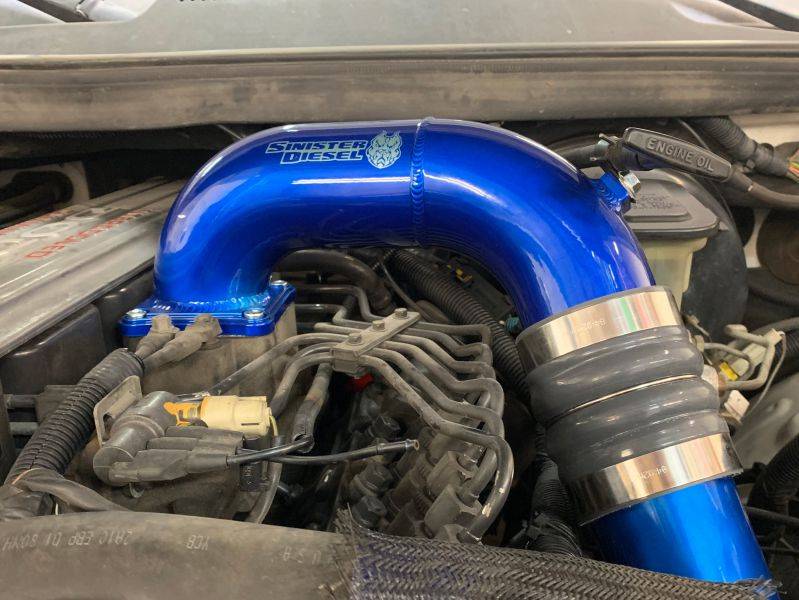 Load image into Gallery viewer, Sinister Diesel | 1994-1998 Dodge Ram 5.9L 12 Valve Cummins Intake Elbow
