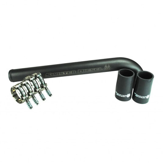 Sinister Diesel | 2019-2020 Dodge Ram 6.7L Cummins (Standard Output Engine) Radiator Pipe - Gray