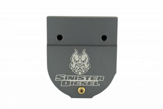 Sinister Diesel | 2004.5-2007 Dodge Ram Cummins 5.9L CAT Fuel Filter Adapter - Gray