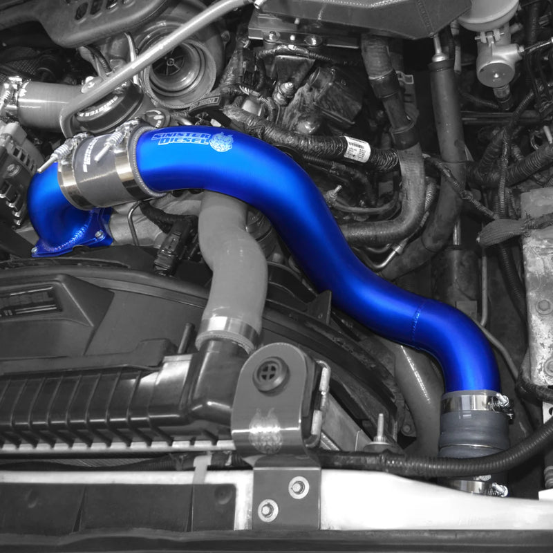 Load image into Gallery viewer, Sinister Diesel | 2003-2007 Ford 6.0L Power Stroke Intake Elbow &amp; Cold Side Charge Pipe Kit
