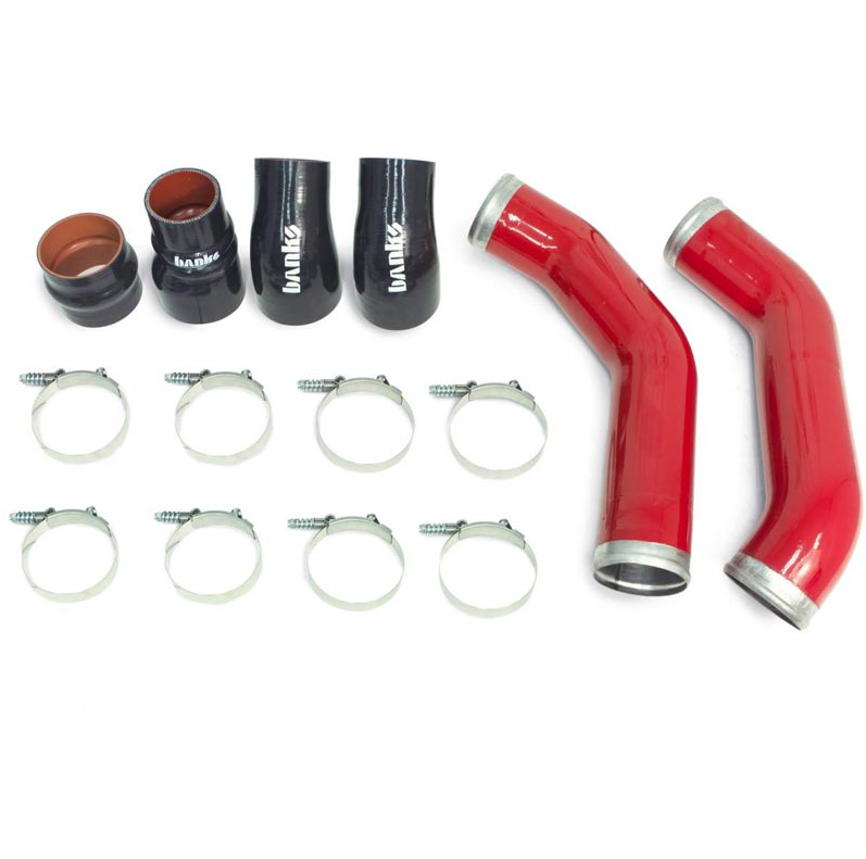 Load image into Gallery viewer, Banks Power | 2013-2018 Dodge Ram 2500 / 3500 6.7L Cummins Boost Tube System Upgrade Kit - Red
