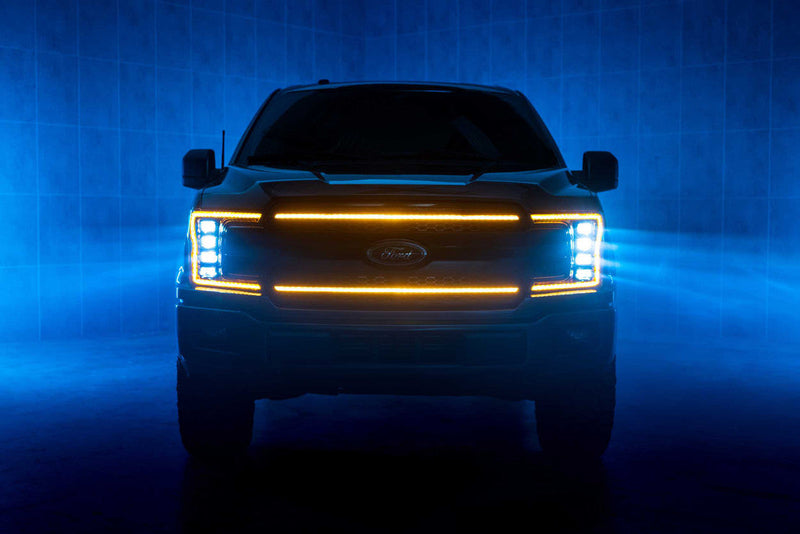 Load image into Gallery viewer, Morimoto | 2018-2020 Ford F150 XBG LED DRL Grille | Chrome / White DRL
