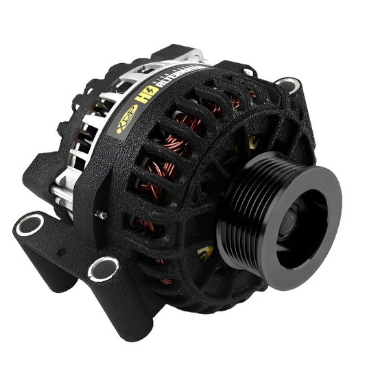 XDP | 2006-2007 Ford 6.0L Power Stroke New Wrinkle Black HD High Output Alternator