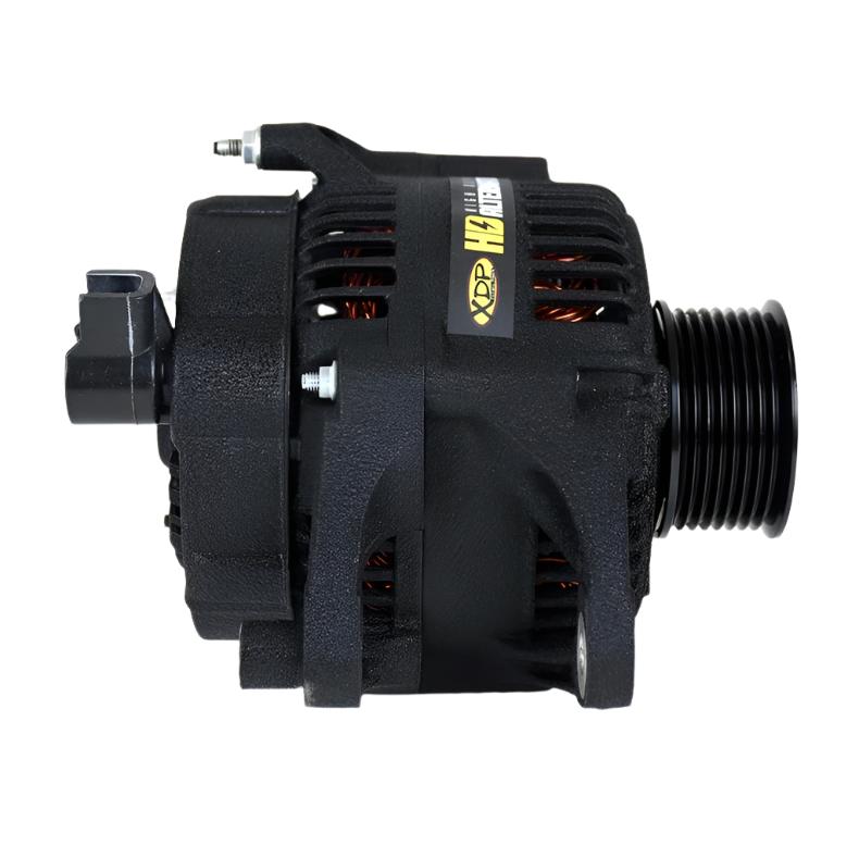 Load image into Gallery viewer, XDP | 1990-1998.5 Dodge Ram 5.9L Cummins New Wrinkle Black HD High Output Alternator
