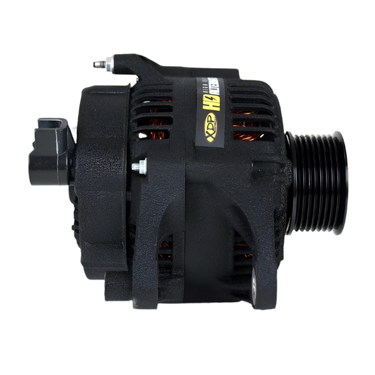 XDP | 1990-1998.5 Dodge Ram 5.9L Cummins New Wrinkle Black HD High Output Alternator