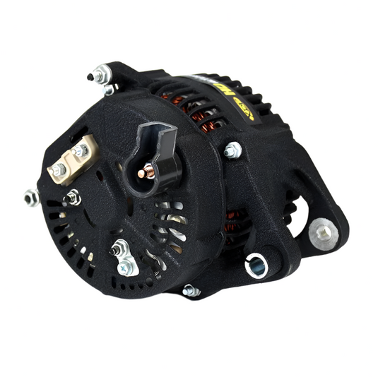 XDP | 1990-1998.5 Dodge Ram 5.9L Cummins New Wrinkle Black HD High Output Alternator