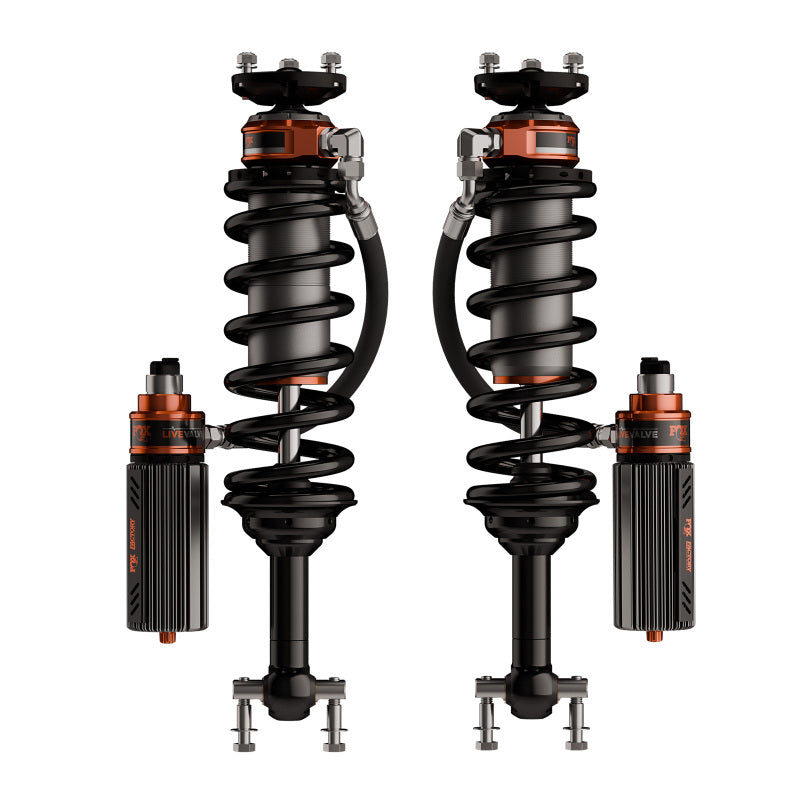 Load image into Gallery viewer, Fox 2021+ Ford Bronco 3.2 Factory Race Live Valve Coilover Kit (Connected Suspension)
