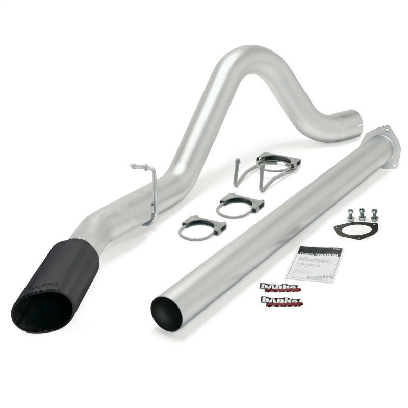 Load image into Gallery viewer, Banks Power 11-13 Ford 6.7L F250-350 Monster Exh Sys - SS Single Exh w/ Blk Tip *DISCONTINUED*
