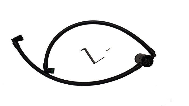 Load image into Gallery viewer, J&amp;L 24-25 Ford Ranger Raptor 3.0L PCV Side Oil Separator - Black Anodized
