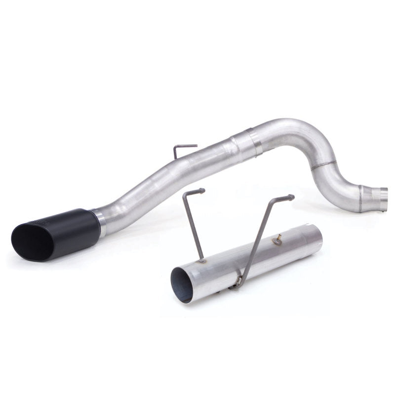 Load image into Gallery viewer, Banks Power 13-18 Dodge RAM Monster Exhaust 5.0in. Single 6.7L CCLB w/ SideKick S/S Black Tip
