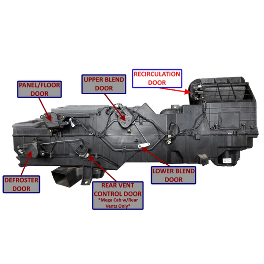 Blend Door USA | 2003-2009 Dodge Ram 1500-3500 Recirculation Door