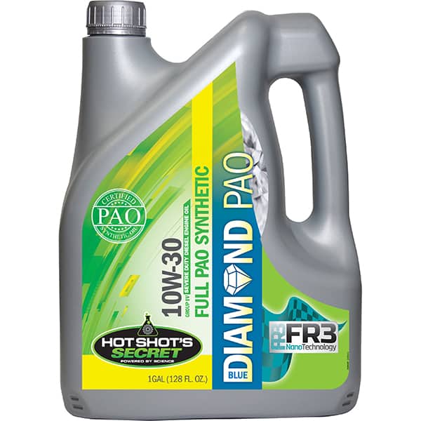 Hot Shot's Secret | Blue Diamond PAO Full Synthetic 10W-30 Engine Oil - 1 Gallon